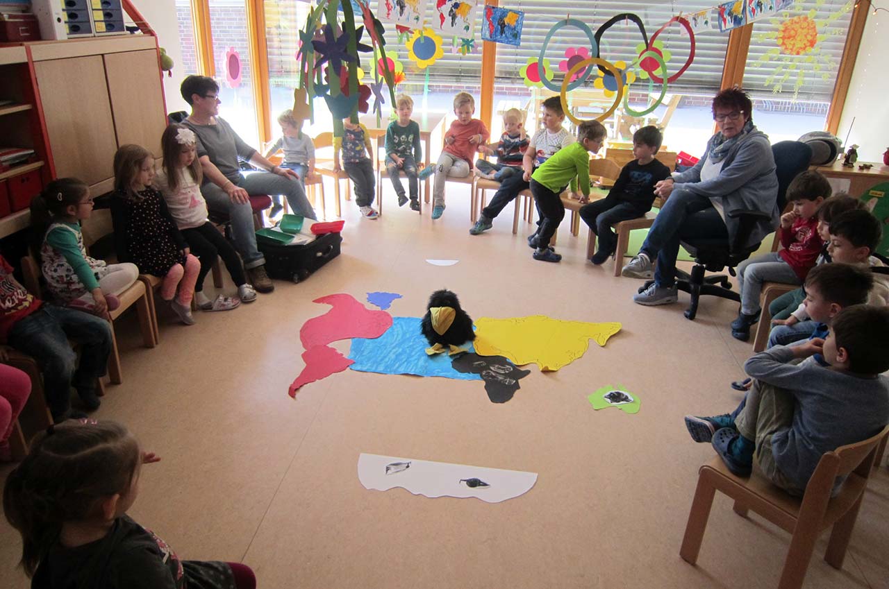 Eine Reise Um Die Welt Motto Der Projektwoche 2017 Im Kindergarten